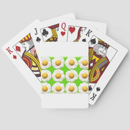 groene eieren pokerkaarten (Achterkant)