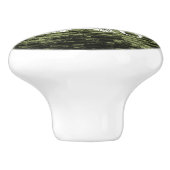 Groene Eiffel Tower Grunge Ceramic Pull Keramische Knop (Zijkant)