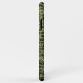 Groene Eiffel Tower Grunge Hoesje-Mate iPhone Case (Achterkant/rechts)