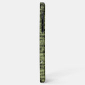 Groene Eiffel Tower Grunge Hoesje-Mate iPhone Case (Achterkant/links)