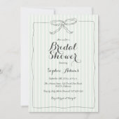 Groene eigenzinnige boog grillig Vrijgezellenfeest Kaart (Voorkant)