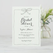 Groene eigenzinnige boog grillig Vrijgezellenfeest Kaart (Staand voorkant)