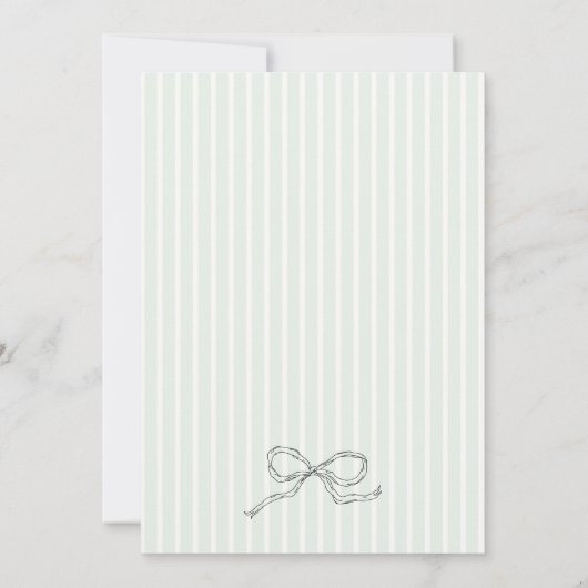 Groene eigenzinnige boog grillig Vrijgezellenfeest Kaart (Achterkant)