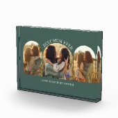 Groene elegante boog multi foto beste mama (Rechts)