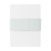 Groene Elegante Hand Getrokken Boog Trouwen Uitnodigingen Wikkel (Achterkant Voorbeeld)