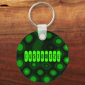 Groene elektriciteit I - Sjabloon Sleutelhanger (Voorkant)