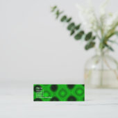 Groene elektriciteit II Mini Visitekaartje (Staand voorkant)