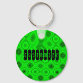 Groene Elektriciteit II - Sjabloon Sleutelhanger (Voorkant)