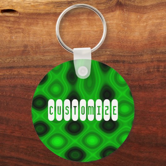 Groene elektriciteit III - Sjabloon Sleutelhanger (Voorkant)