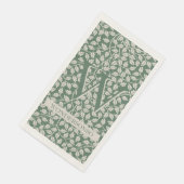 Groene Elfenbloem twee dual Servet (Hoek)