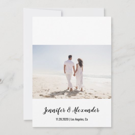 Groene Elopement Trouwdag (Achterkant)