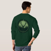 Groene Embleem Elemental Herten T-shirt (Achterkant volledig)
