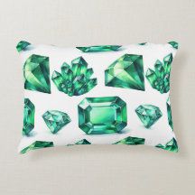 Groene Emerald Crystal Edelsteen Diamond Gem Decor