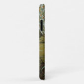  groene Emerald Temptress Art Nouveau Mucha Case-Mate iPhone Case (Achterkant/rechts)