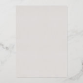 Groene en Aqua blauwe Waterverf bruiloft Folie Uitnodiging (Achterkant)