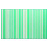 Groene en beige Stripes Patroon Stof (Fat Quarter)