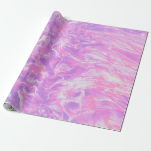 GROENE EN BLAUWE ABSTRACTE BETALING CADEAUPAPIER