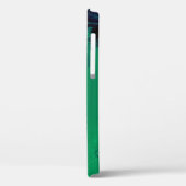 GROENE EN BLAUWE ABSTRACTE BETALING Case-Mate iPhone CASE (Achterkant / Links)