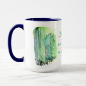 Groene en Blauwe Bossen Mok (Links)