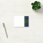 Groene en blauwe Clan Sinclair tartan Post-it® Notes (Kantoor)