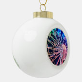 Groene en blauwe decoratie (Links)