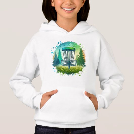 Groene en Blauwe Disc Golf Thema (Voorkant)