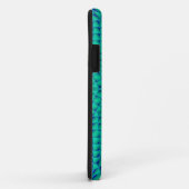 Groene en blauwe golven Case-Mate iPhone case (Achterkant/rechts)