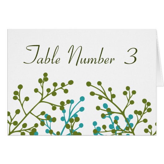 Groene en blauwe kaarten voor het ontvangen van we (Voorkant Horizontaal)