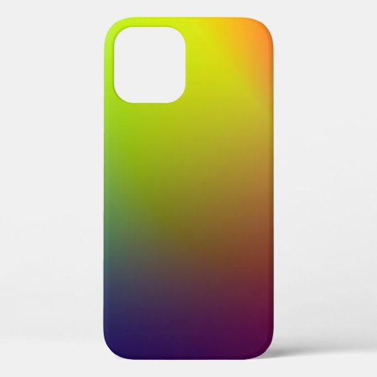 GROENE EN BLAUWE LICHTILLUSTRATIE Case-Mate iPhone CASE (Achterkant)