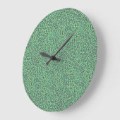 Groene en Blauwe Mandweefsel Grote Klok (Hoek)