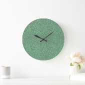 Groene en Blauwe Mandweefsel Grote Klok (Huis)