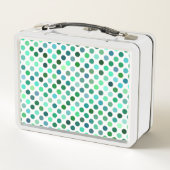 Groene en Blauwe Polka Dot (Achterkant)