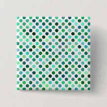 Groene en Blauwe Polka Dot