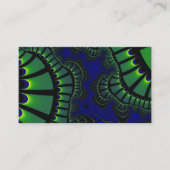 Groene en Blauwe Remix Visitekaartje (Voorkant)