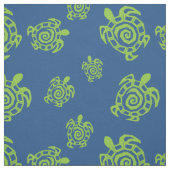 Groene en Blauwe schildpad Stof (Swatch)