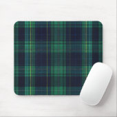 Groene en blauwe Schotse Tartan Plaid Muismat (Met muis)