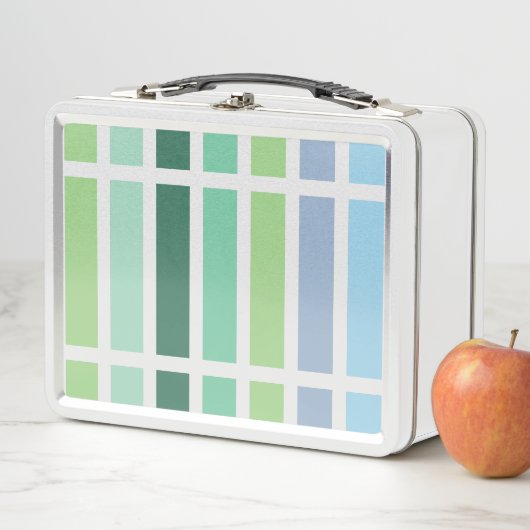 Groene en blauwe strepen (In situ)