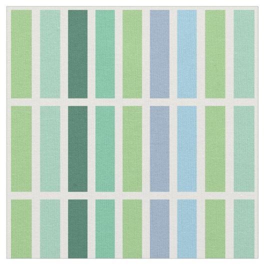 Groene en blauwe strepen stof (Close Up)