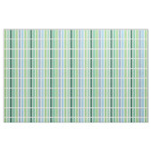 Groene en blauwe strepen stof (Fat Quarter)