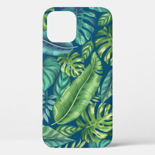 Groene en Blauwgroen tropische palmbanaanmosterdbl Case-Mate iPhone Case
