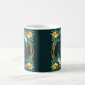 Groene en Bloemenkrans Morgenzegening Mok (Center)