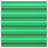 Groene en donkergroene strips stof (Swatch)