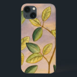 Groene en gele bladeren op zonnescherm Case-Mate iPhone case<br><div class="desc">Het paarse en goudkleurige zonsondergang is het perfecte contrast met de gele en groene bladeren die de focus van dit stuk vormen door Megan Meagher. Je kunt bijna horen hoe de wind zingt terwijl hij zachtjes met de bladeren omspringt.</div>