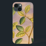 Groene en gele bladeren op zonnescherm Case-Mate iPhone case<br><div class="desc">Het paarse en goudkleurige zonsondergang is het perfecte contrast met de gele en groene bladeren die de focus van dit stuk vormen door Megan Meagher. Je kunt bijna horen hoe de wind zingt terwijl hij zachtjes met de bladeren omspringt.</div>