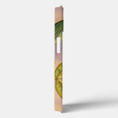 Groene en gele bladeren op zonnescherm Case-Mate iPhone case (Achterkant / Rechts)