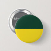 Groene en gele custom pins ronde button 5,7 cm (Voorkant /achterkant)