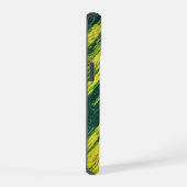 Groene en gele harmonie iPhone 15 case (Rechterkant)