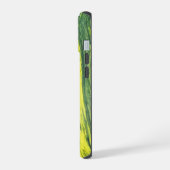 Groene en gele harmonie iPhone 15 case (Linkerkant)