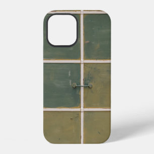 Groene en gele la iPhone 12 hoesje
