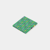 Groene en gele Lightning Bright Back-to-School Post-it® Notes (Schuin)